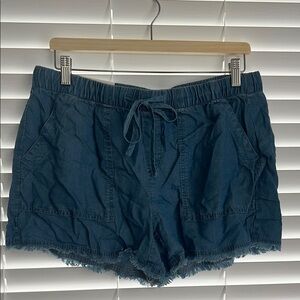 Calvin Klein Blue Cargo Shorts Relaxed Fit